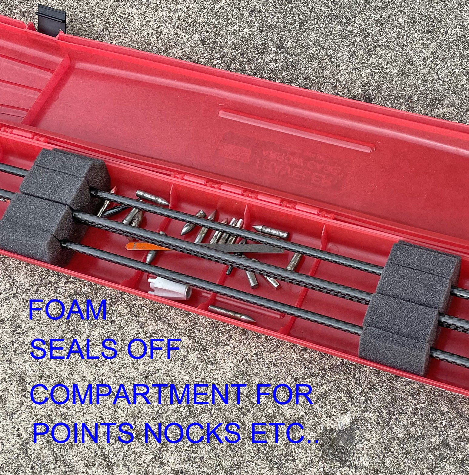 Arrow accessory case included in MTM BC44