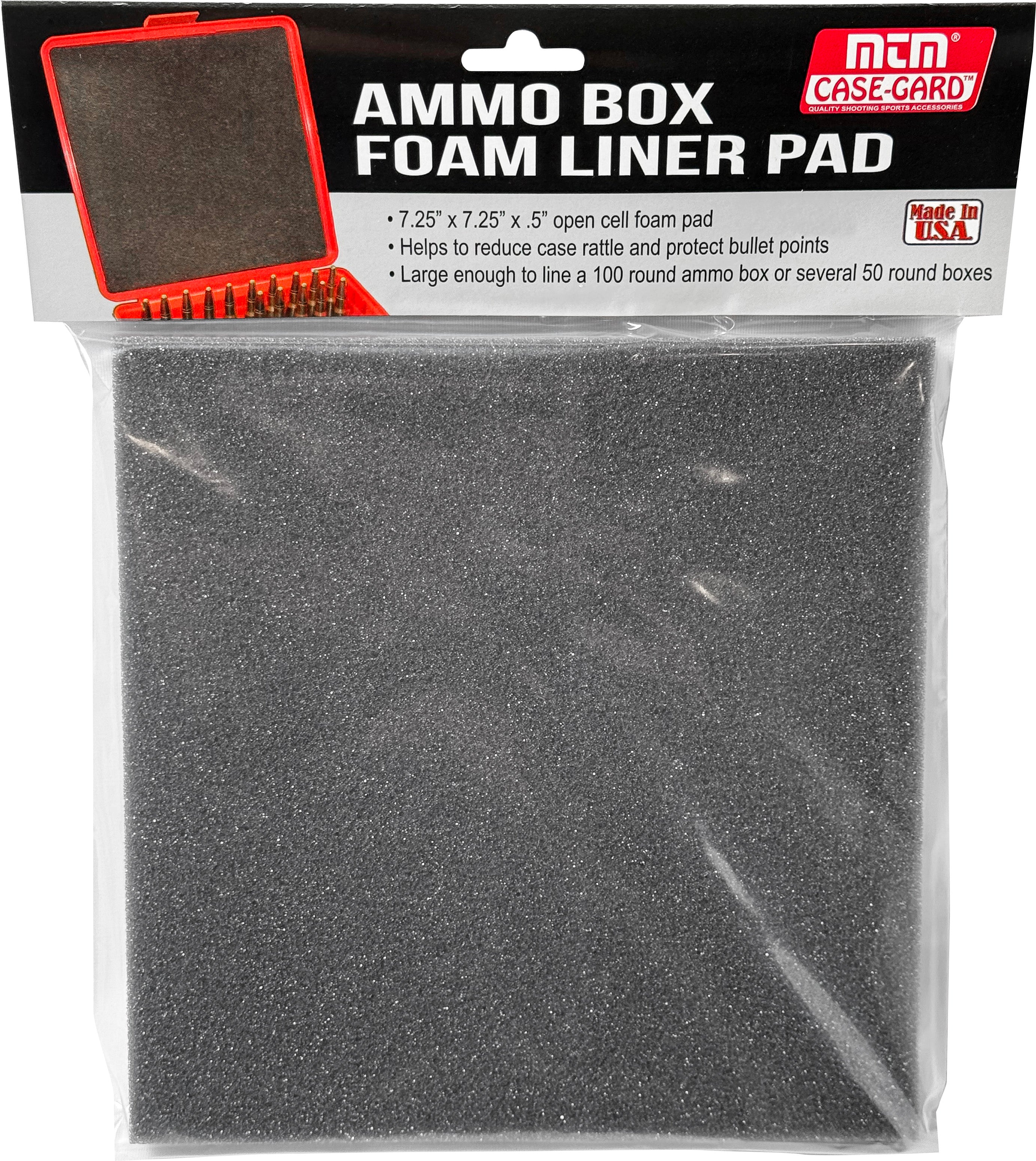 FL-1-42 - Ammo Box Foam Liners Stops Rattle