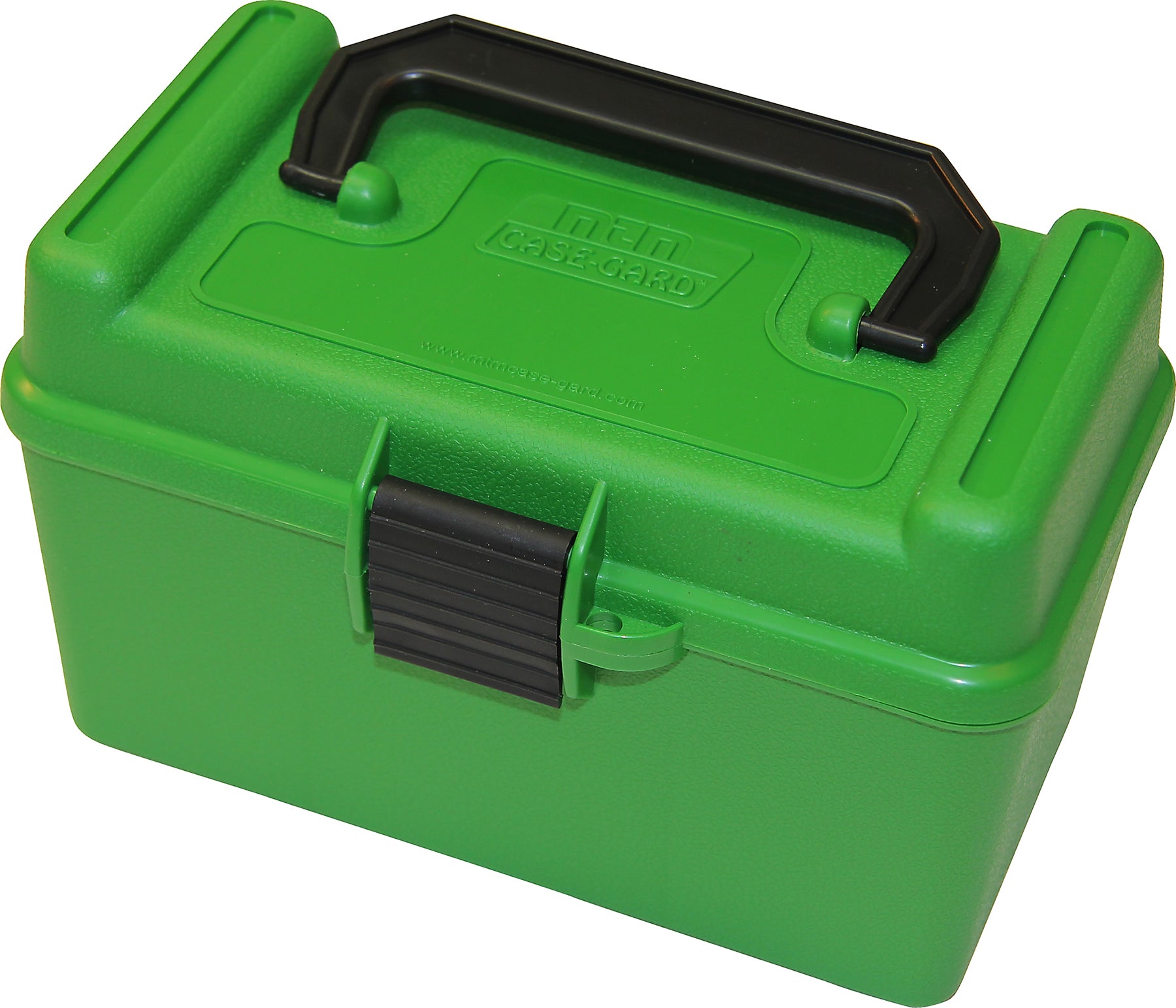 H50-RM - Deluxe Ammo Box 50 Round Handle 22-250 243 308 6.5 Creedmoor 6.8x51