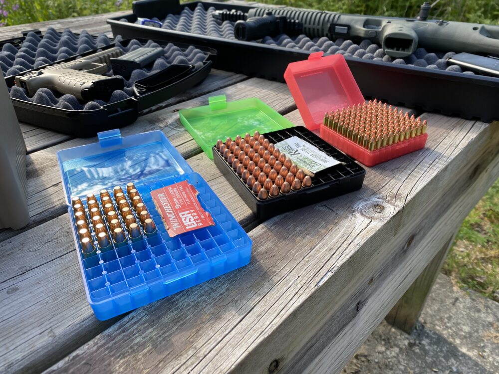 P-100-45 - Ammo Box 100 Round Flip-Top 40 10mm 45 ACP