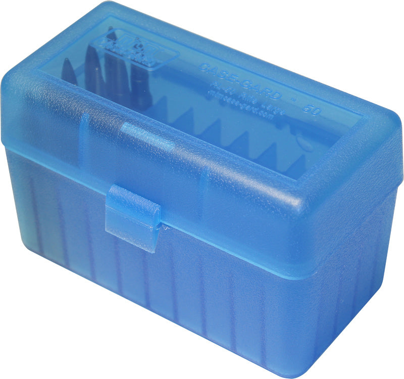 RS-50 Rifle Ammo Box, 50 Round 204 Ruger 223 Rem 300 Blackout 350 Lege