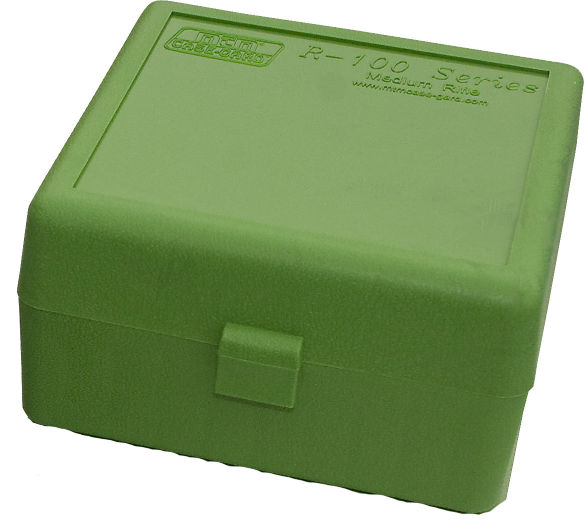 RM-100 Rifle Ammo Box 100 Round 220 Swift 243 308 Win 6.5 Creedmoor 6.
