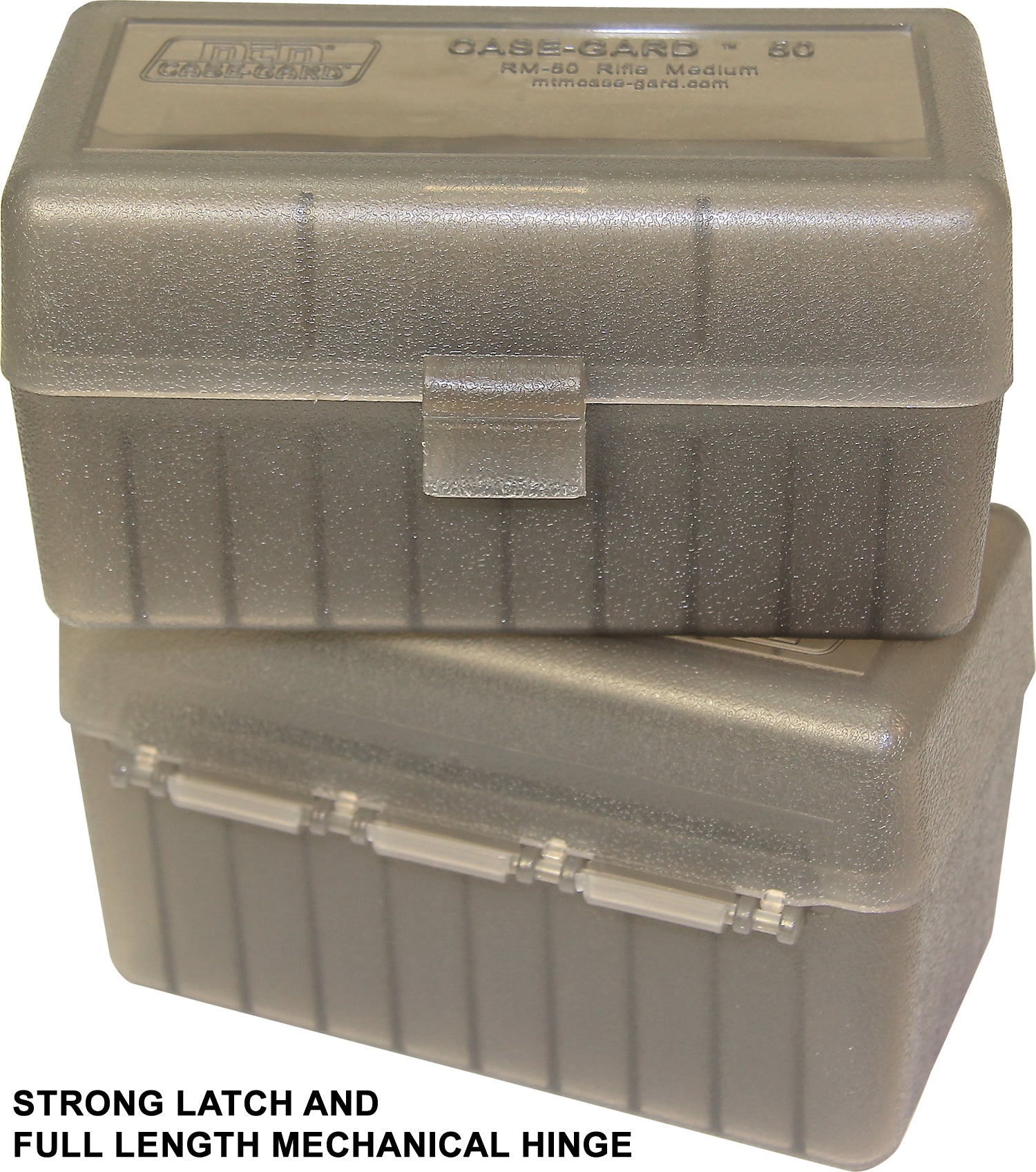 RM-50 Rifle Ammo Box 50 Round 220 Swift 243 308 Win 6.5 Creedmoor 6.8x51, USA Made