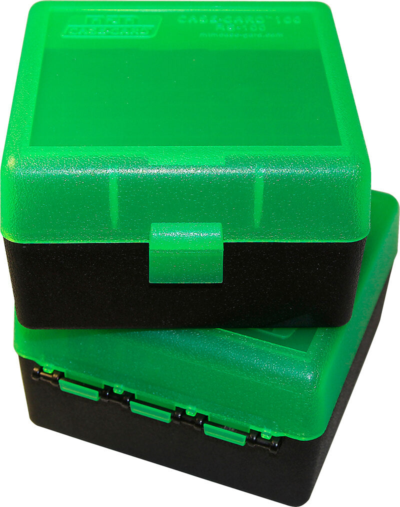 RS-100 - Ammo Box 100 Round Flip-Top 223 204 Ruger 6x47
