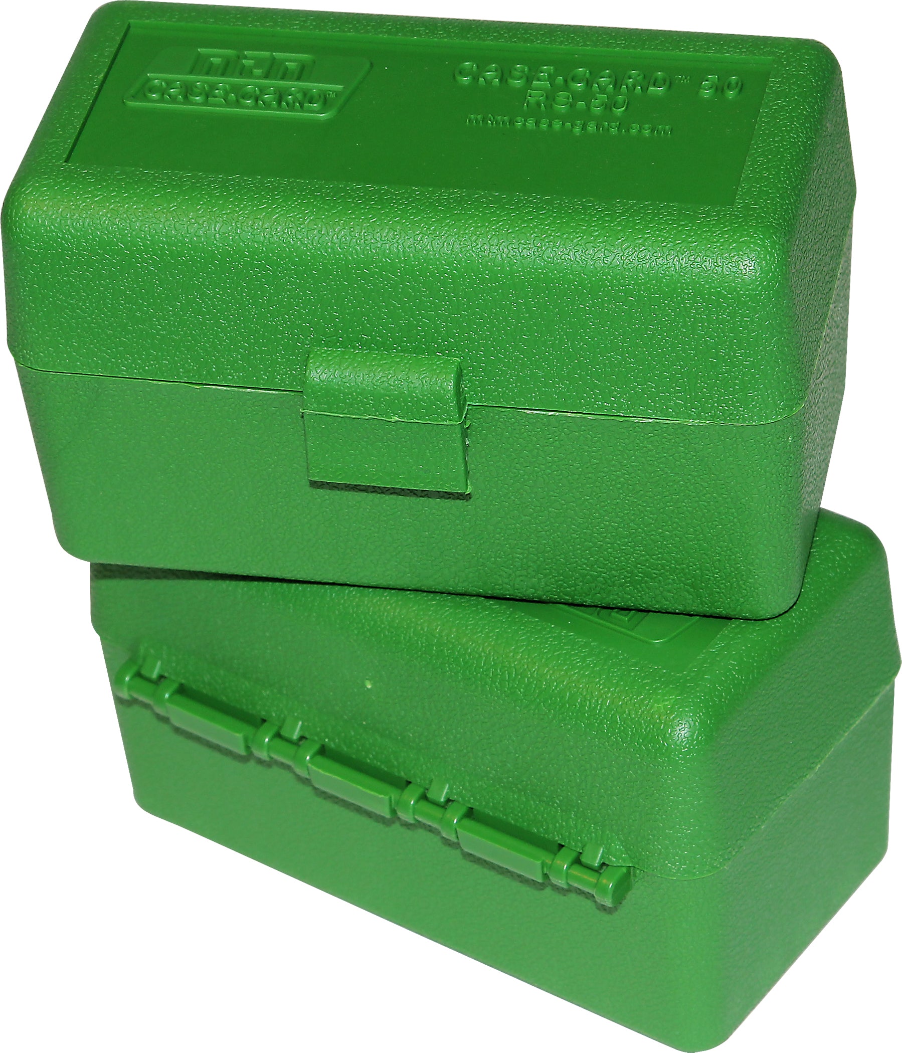 RS-50 Rifle Ammo Box, 50 Round 204 Ruger 223 Rem 300 Blackout 350 Legend 5.56x45 6x47, USA Made