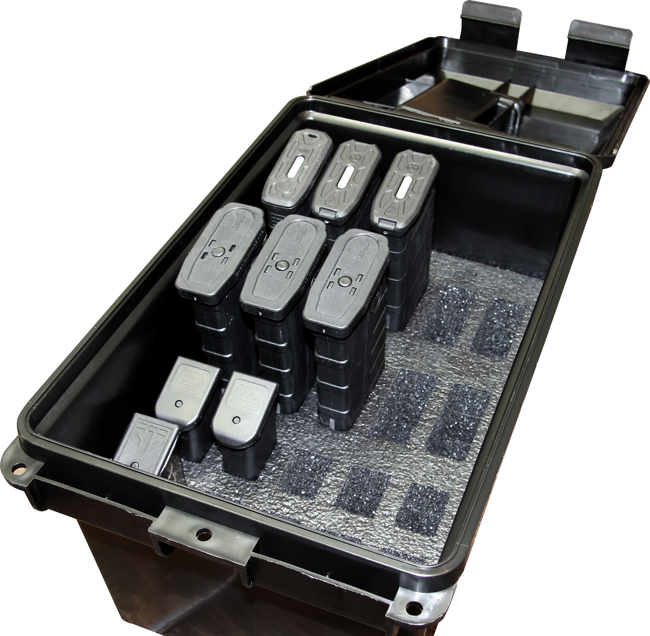 TMCLE Tactical Mag Can LE for 10 223/5.56 Magazines & 10 single