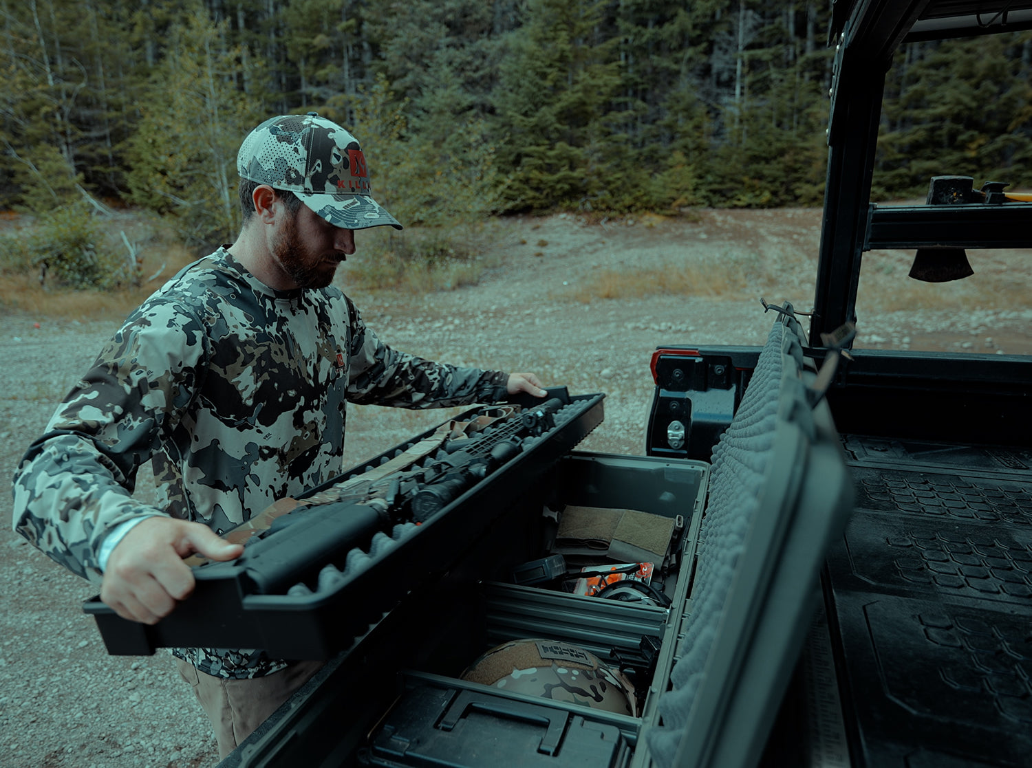 TRC39 - Tactical Rifle Crate with Wheels 39” Single Scope Hard Rifle Gun Carrying Case