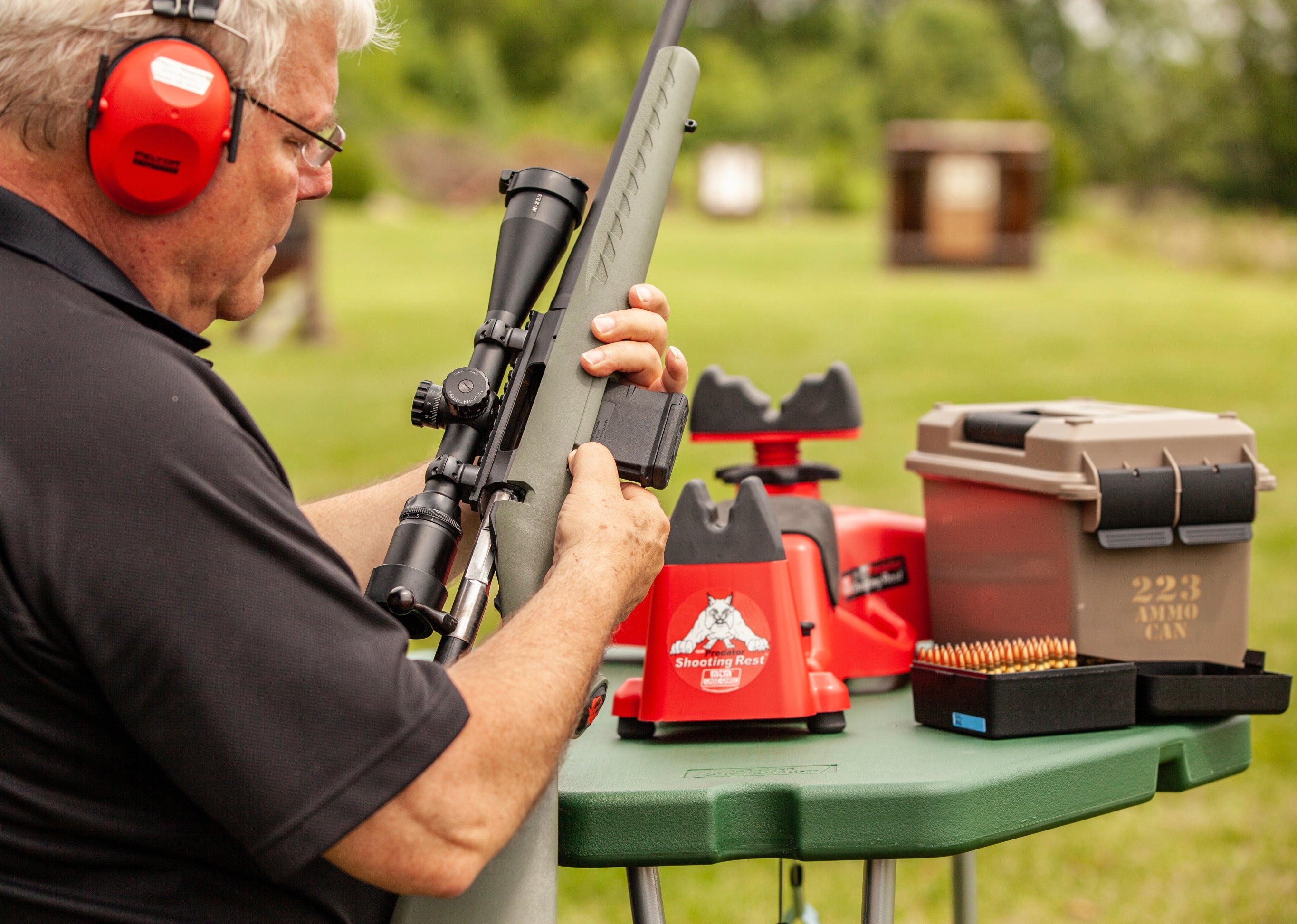 PST-11 - Predator Shooting Table - Portable Benchrest