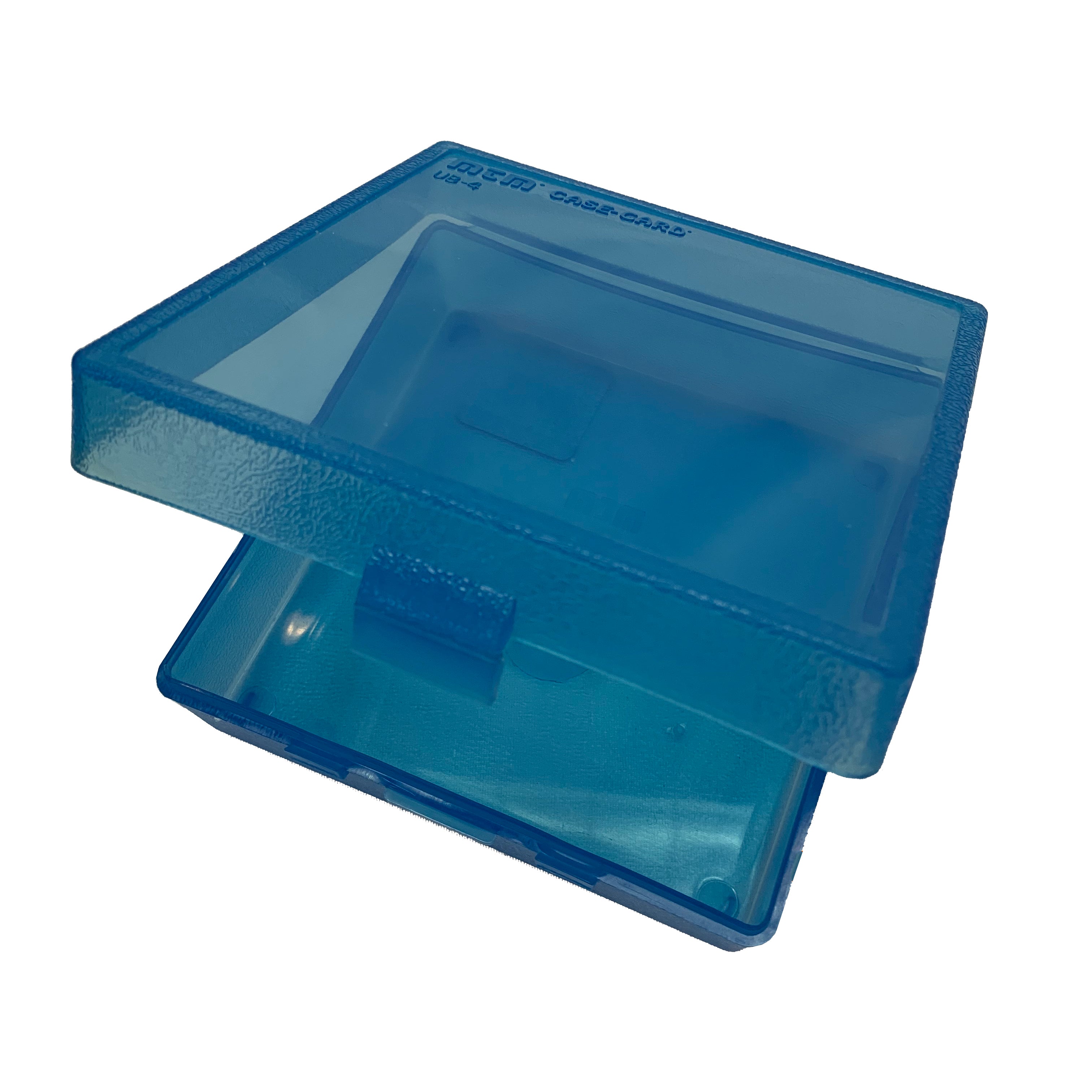 UB-4-24 MTM Utility Case Large 5.5x5.9x2" Clear Blue