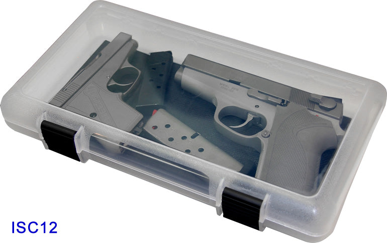 MTM In-Safe Pistol Storage Case 9 Polymer Clear Fin Feather, 55% OFF