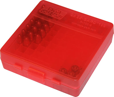 P-100-22M-29 - Ammo Box 100 Round Flip Top For 22 Mag - 17 HMR