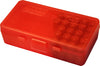 P50-9M - Ammo Box 50 Round Flip-Top 9mm 380 ACP