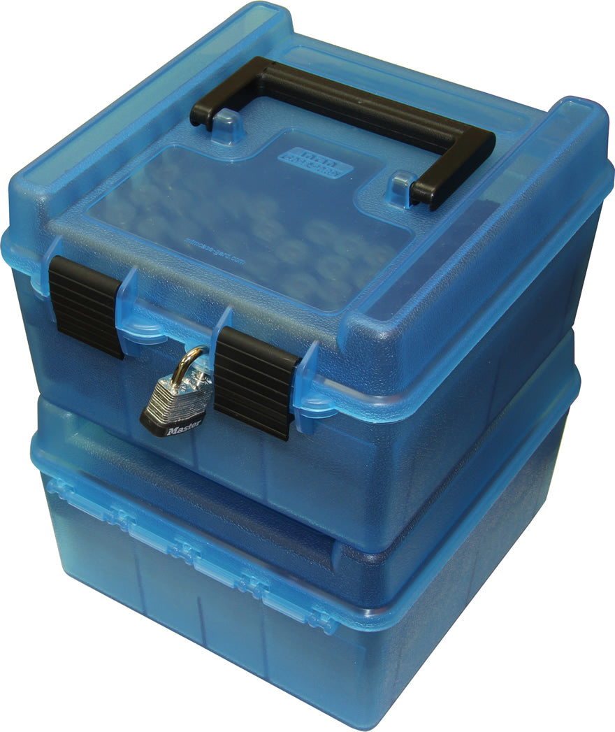 R-100-MAG - Deluxe Ammo Box 100 Round Handle WSM WSSM Ultra Mag