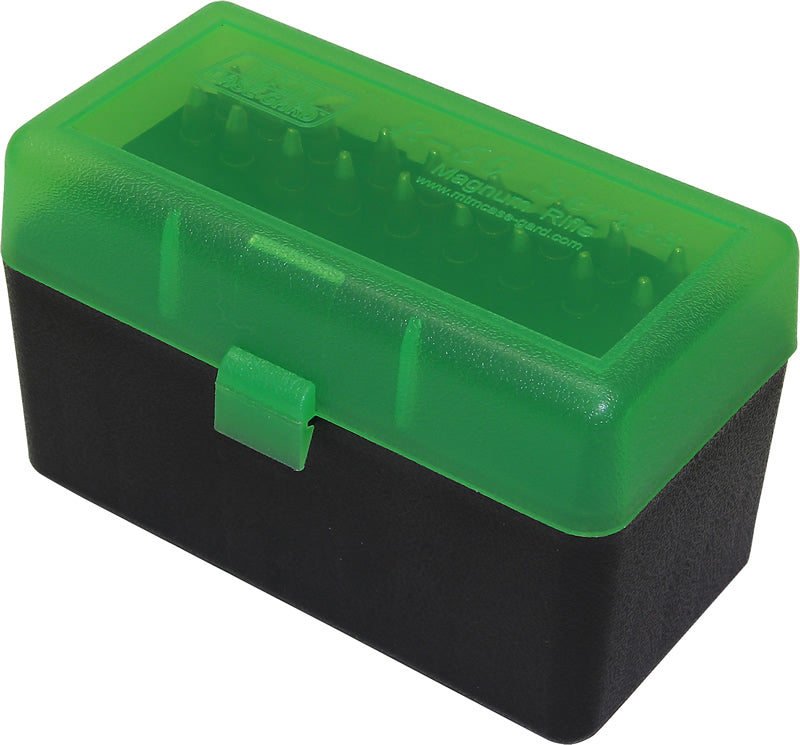 RS-50 - Ammo Box 50 Round Flip-Top 223 204 Ruger 6x47