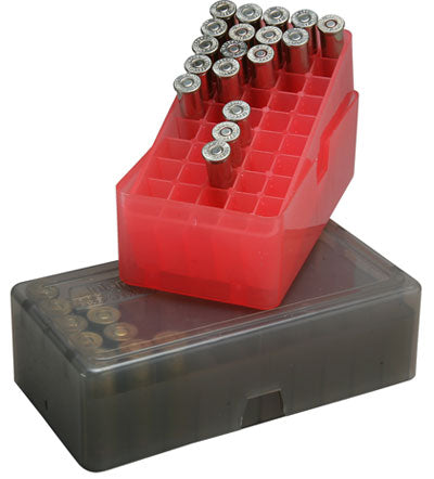 E50-45-29 - Slip-Top Ammo Box 50 Round Square Hole 41 - 44