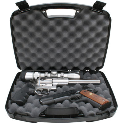 809-40 - 2 Handgun Case up to 8.5" Revolver or Pistol