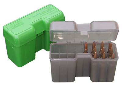 RF22-LM - Ammo Box 22 Round Flip-Top 375 Rem UM 416 Rig