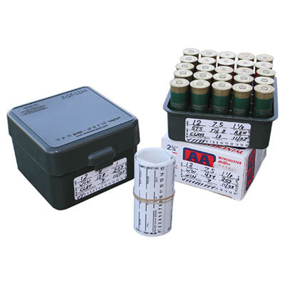 LLS - Reloading labels for Shotgunners for easy load data 50 Pack