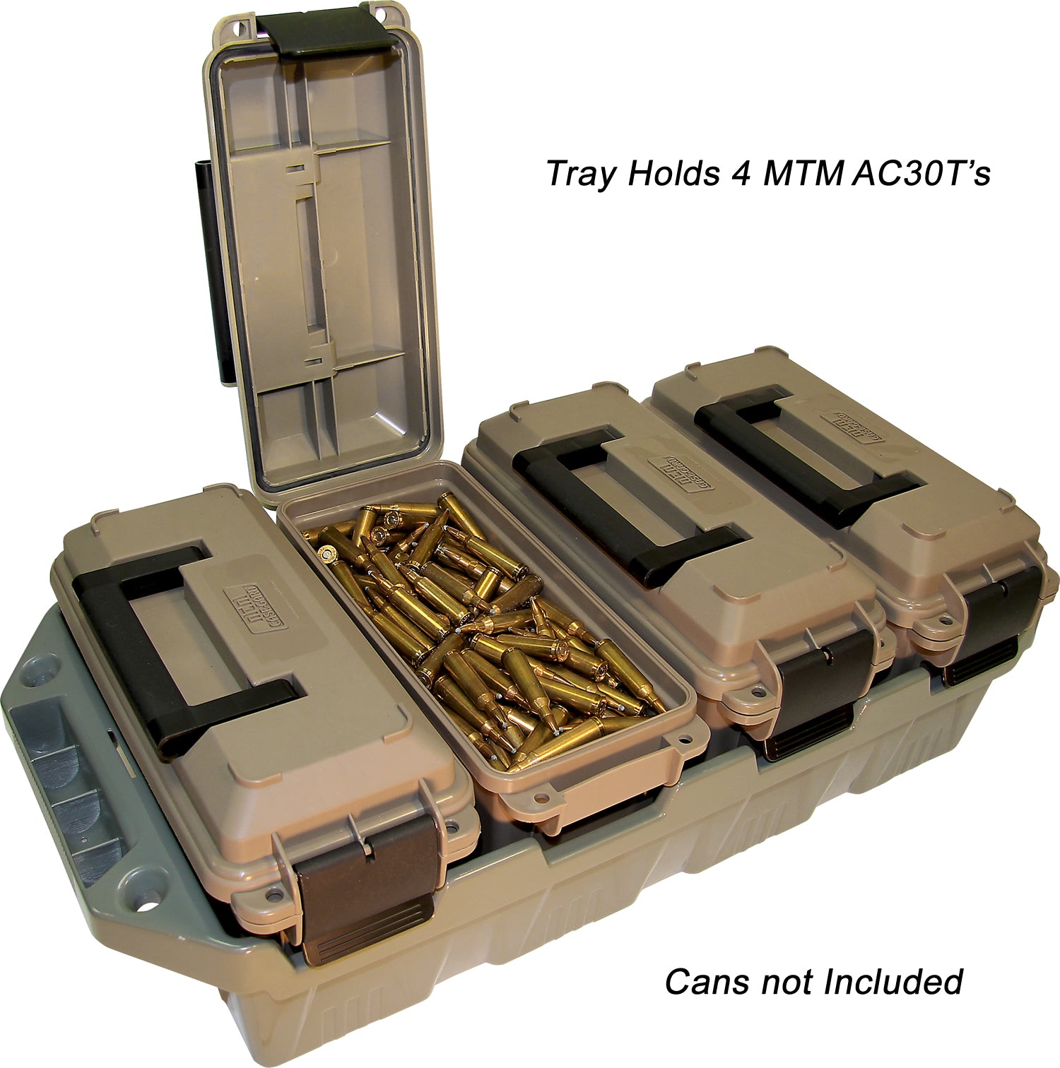 AC4C-TRAY - 4 Can Ammo Crate Tray Only - Designed for MTM AC30T