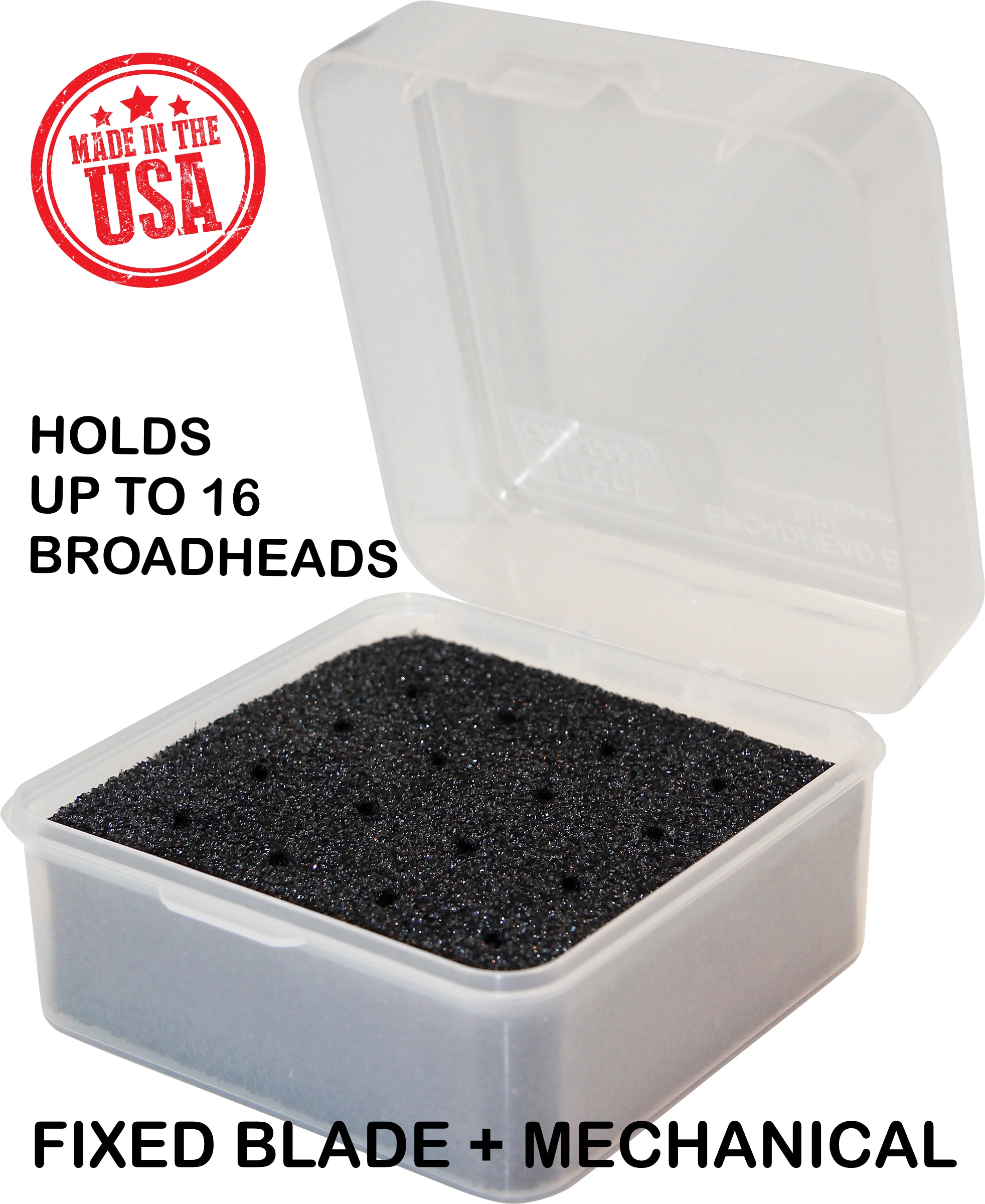 Made in USA broadhead box case MTM