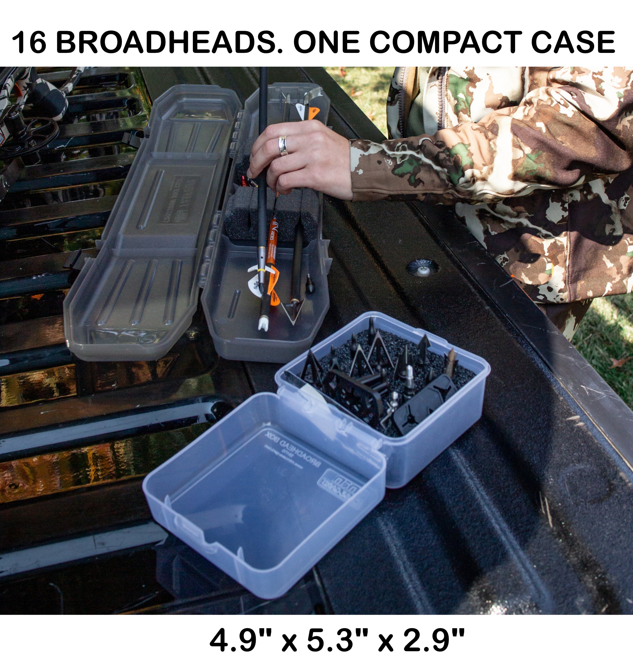  Compact MTM Broadhead Box BH16