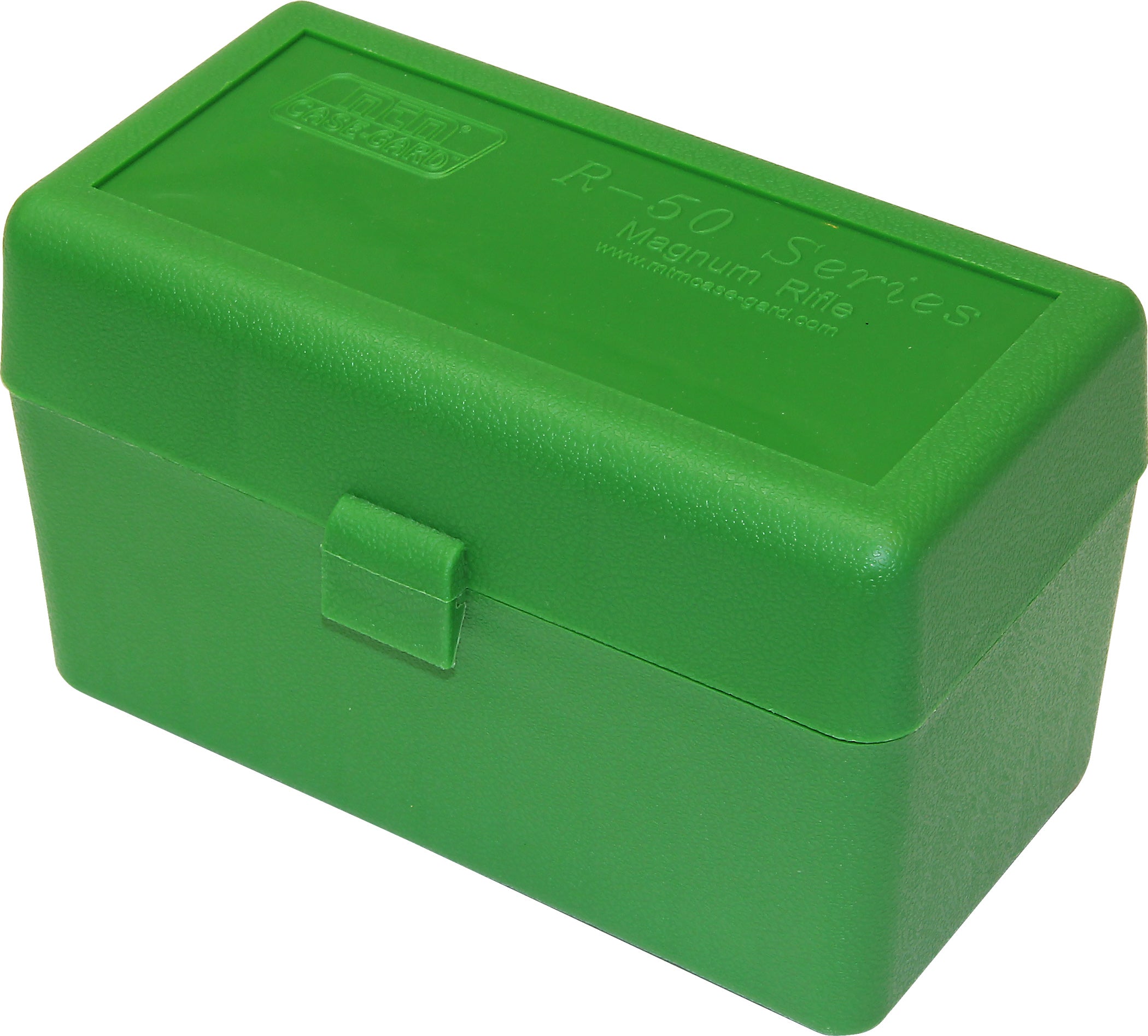 RLLD-50 Rifle Ammo Box, 50 Round 300 Win Mag 303 British 7mm PRC Rem U