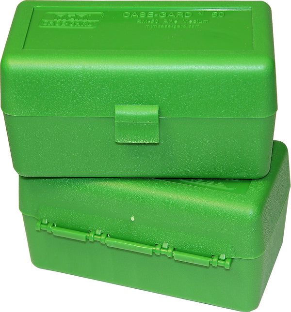 RM-50 Rifle Ammo Box 50 Round 220 Swift 243 308 Win 6.5 Creedmoor 6.8x51, USA Made