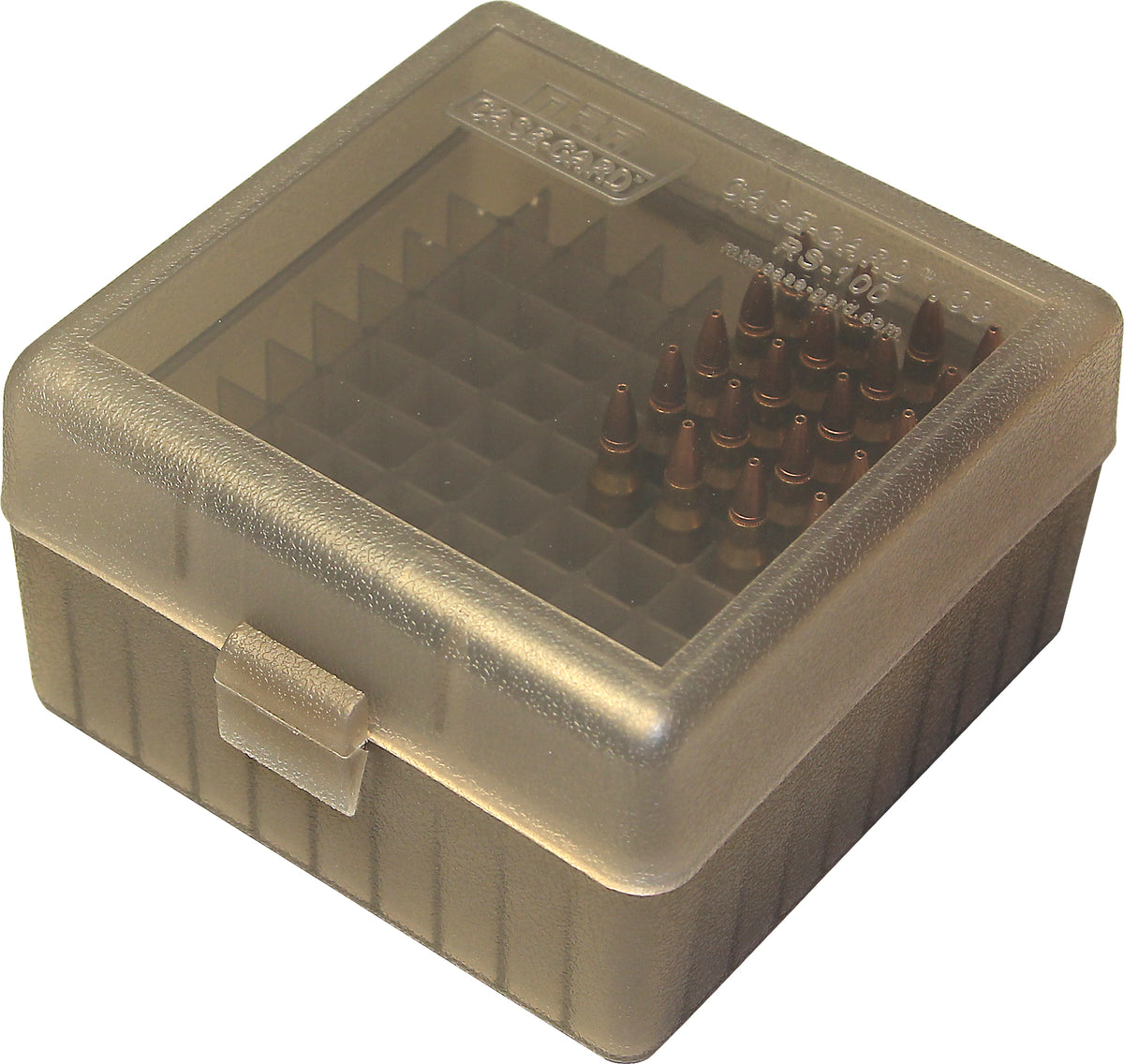 Ammunition reloading boxes and cartridge cases for rifles