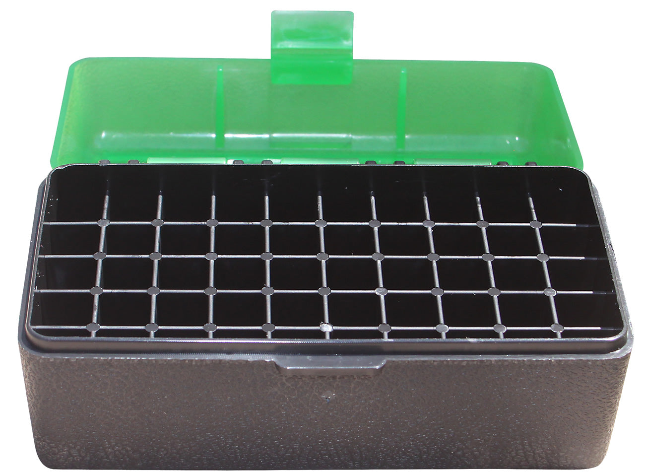 RS-S-50 Rifle Ammo Box, 50 Round 22-250 6.5 Grendel 22 ARC 6mm PPC 7.62 x 39 Rus, USA Made