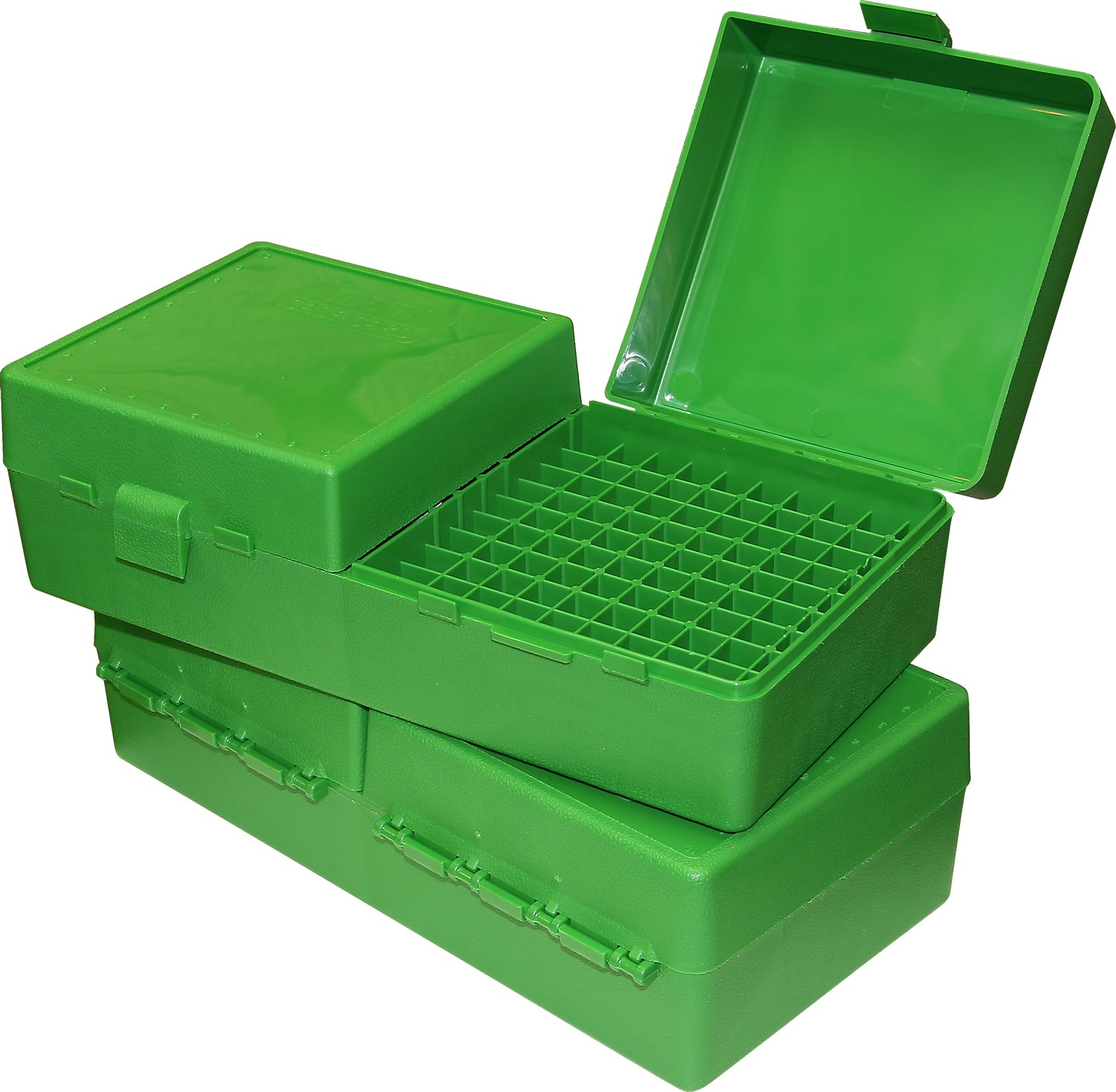 RS200 Rifle Ammo Box, 200 Round 204 Ruger 223 Rem 300 Blackout 350 Leg