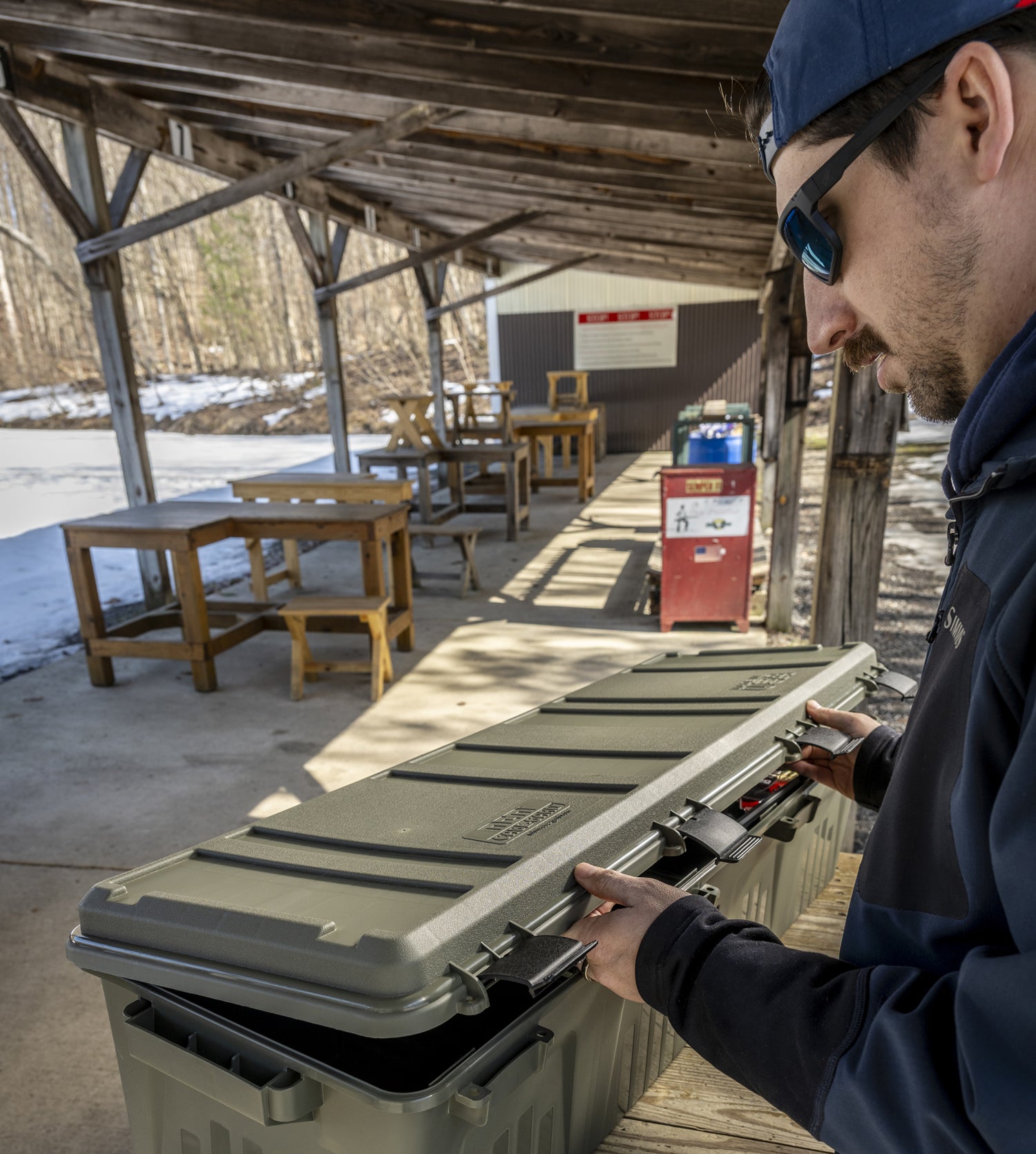TRC39 - Tactical Rifle Crate with Wheels 39” Single Scope Hard Rifle Gun Carrying Case