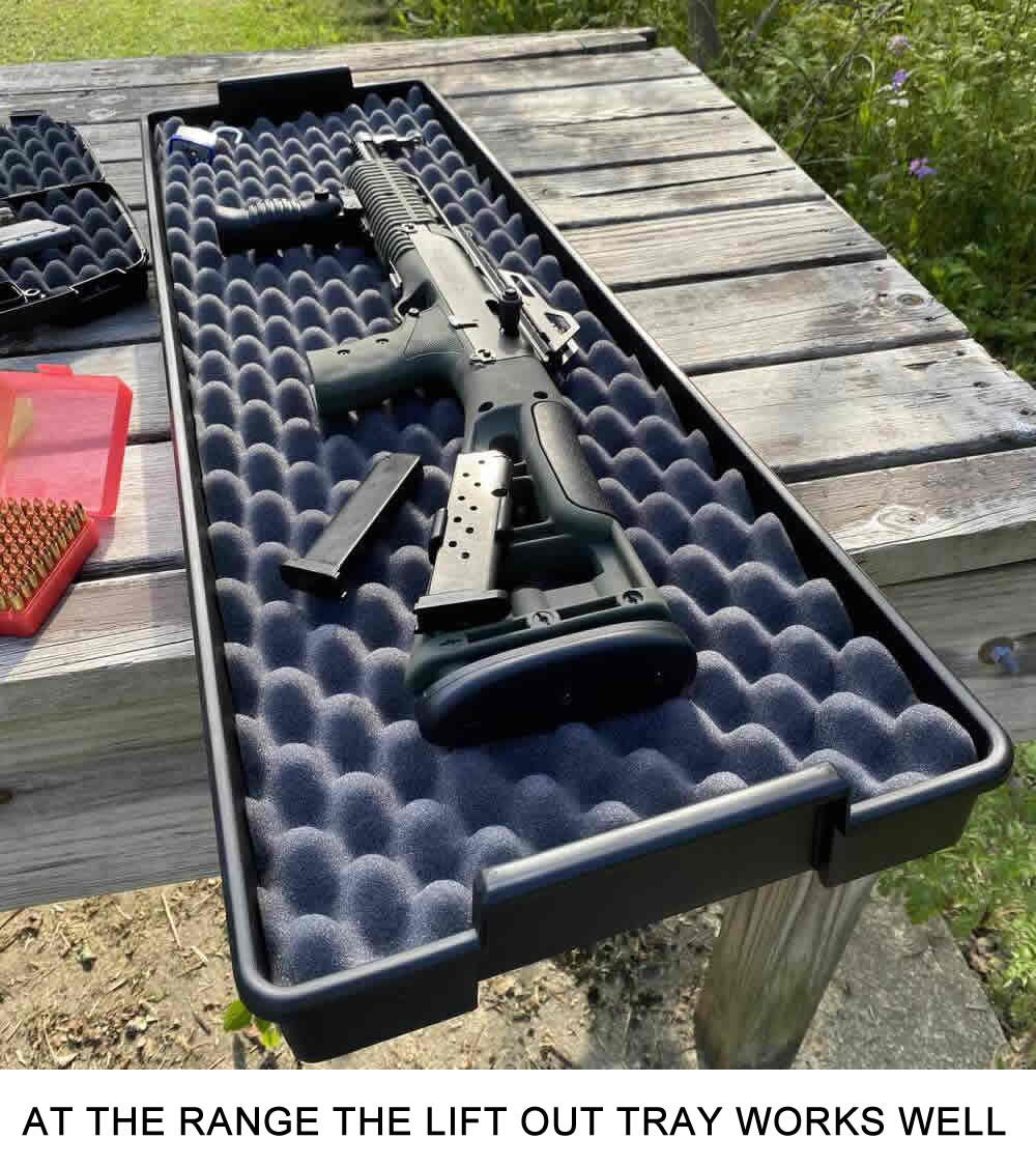 TRC39 - Tactical Rifle Crate with Wheels 39” Single Scope Hard Rifle Gun Carrying Case