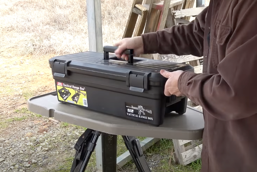 Army Range Box Example TRB-40 - Tactical Range Box for regular & tactical rifle