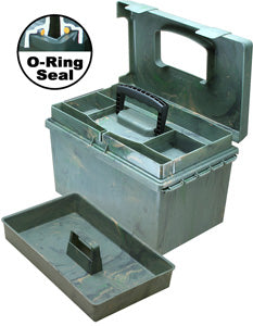SPUD1 - MTM Sportsmen's Plus Utility Dry Box O-Ring Sealed 15x8.8x9.4" Camo